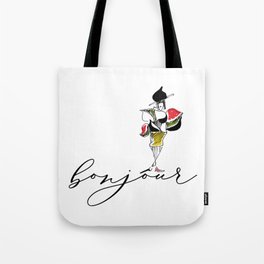 Bonjour Tote Bag