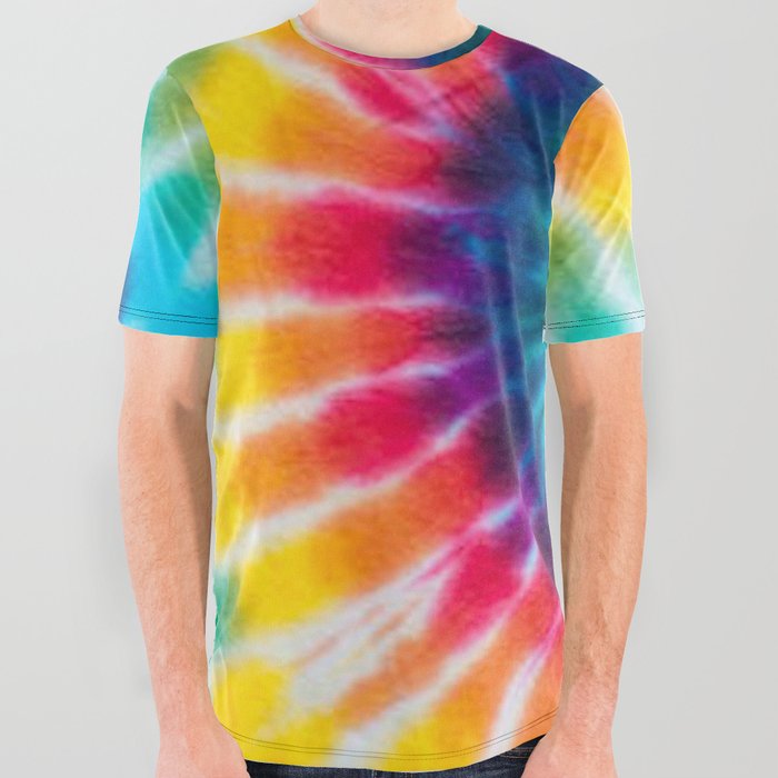 Tie Dye 2 All Over Graphic Tee