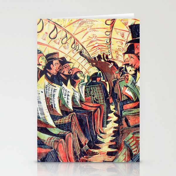Tube Train - Cyril Power  Stationery Cards