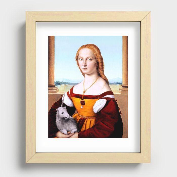 Lady with unicorn raphael outlet