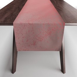Exhale - Minimal Watercolor Abstract Blush Table Runner
