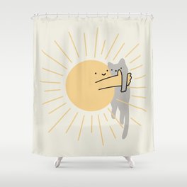 Have a Meowvelous Day Shower Curtain