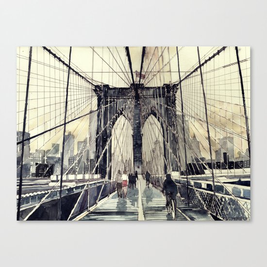 Brooklyn Bridge Canvas Print