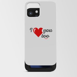 Happy Valentine's Day iPhone Card Case