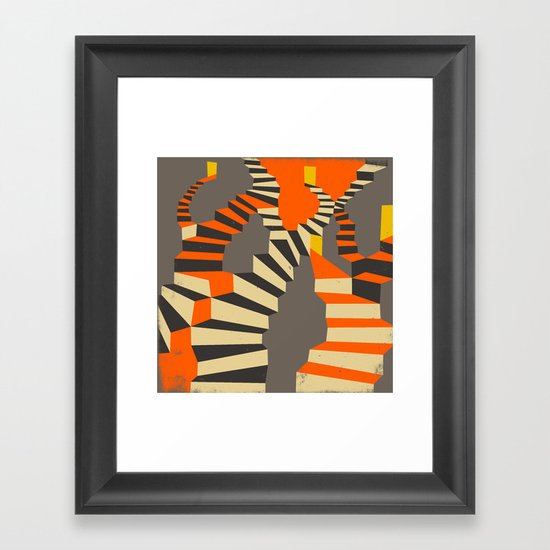 Lost and Found (im right here if you are) Framed Art Print