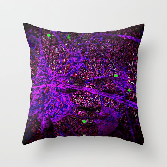 BOUDHA Throw Pillow