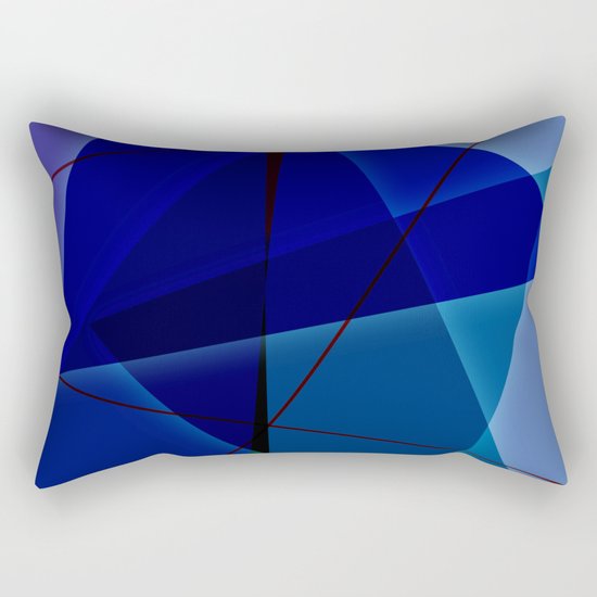 Abstract #463 Rectangular Pillow