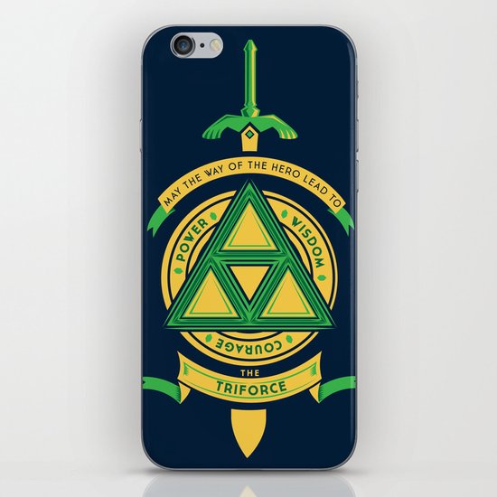 May the way of the hero lead to: iPhone & iPod Skin