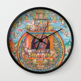 Buddhist Mandala Thangka Vajrayogini Wall Clock