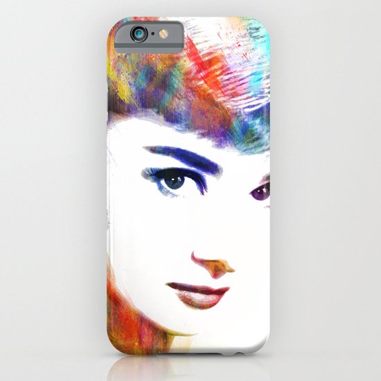 Audrey Hepburn iPhone & iPod Case