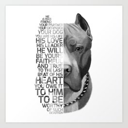 pitbull art prints for any decor style