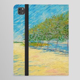 Vincent van Gogh By the Seine, 1887  iPad Folio Case