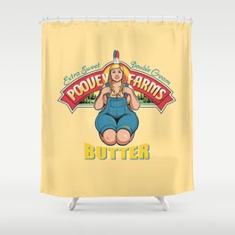 Poovey Farms Shower Curtain