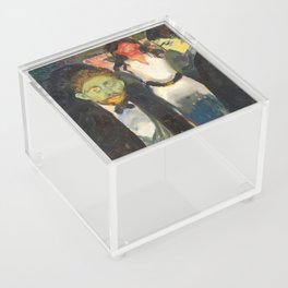 Edvard Munch Jealousy Sjalusi Acrylic Box