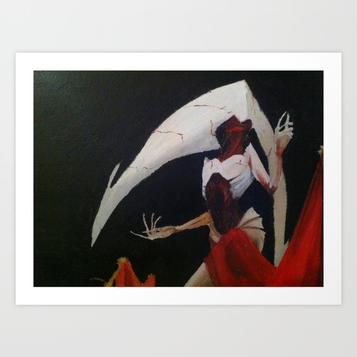 Elesh Norn Art Print By Taylorstarnes Society6