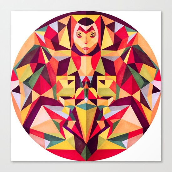 In the Middle of Something Canvas Print