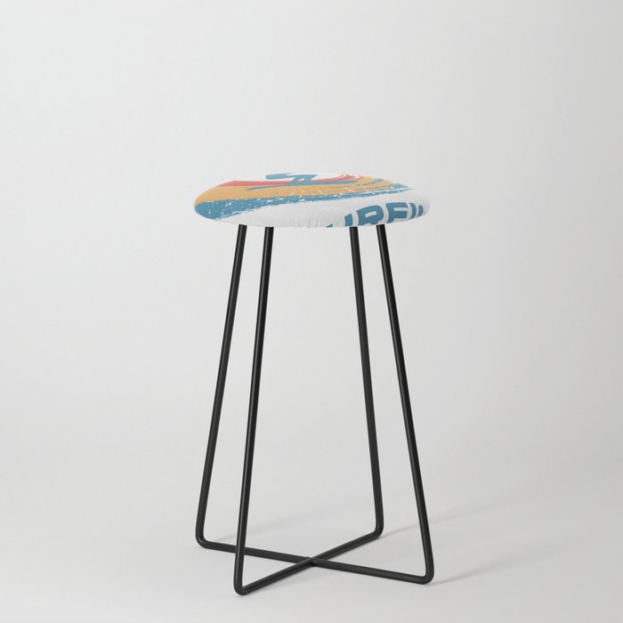 France surfing Counter Stool