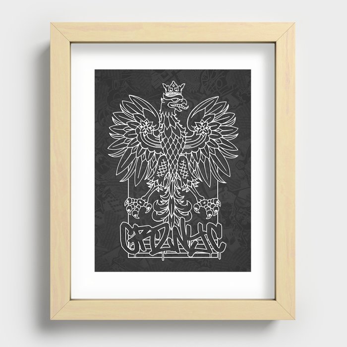 GRZNYC: Coat of Arms Recessed Framed Print