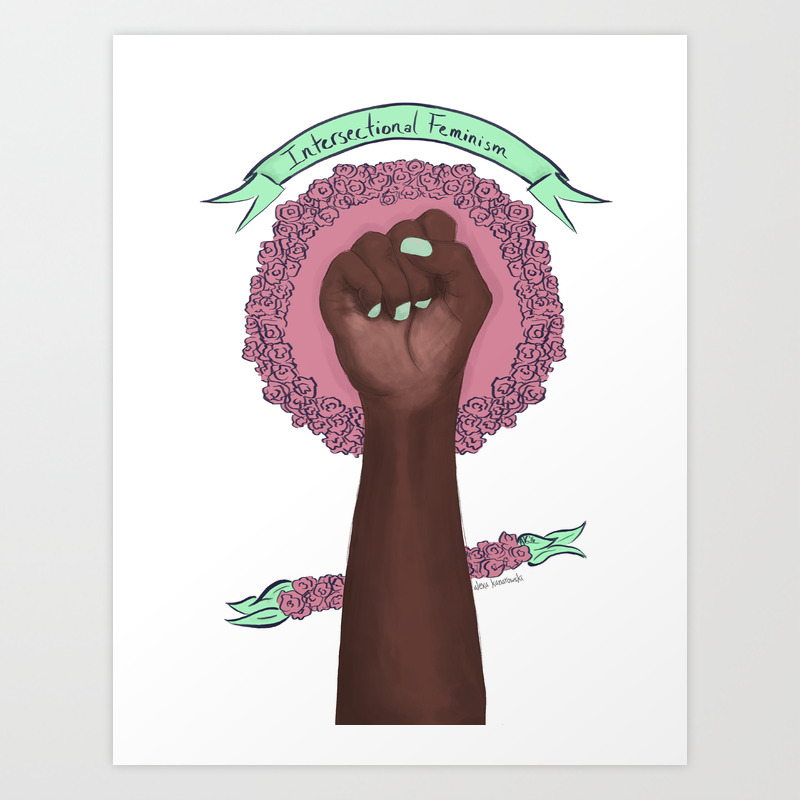 11x17 Art Print The Intersectional Feminists