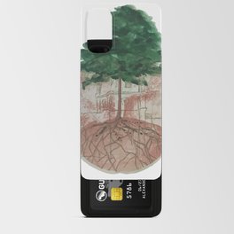 The tree of life and its roots, reminding us who we are Android Card Case