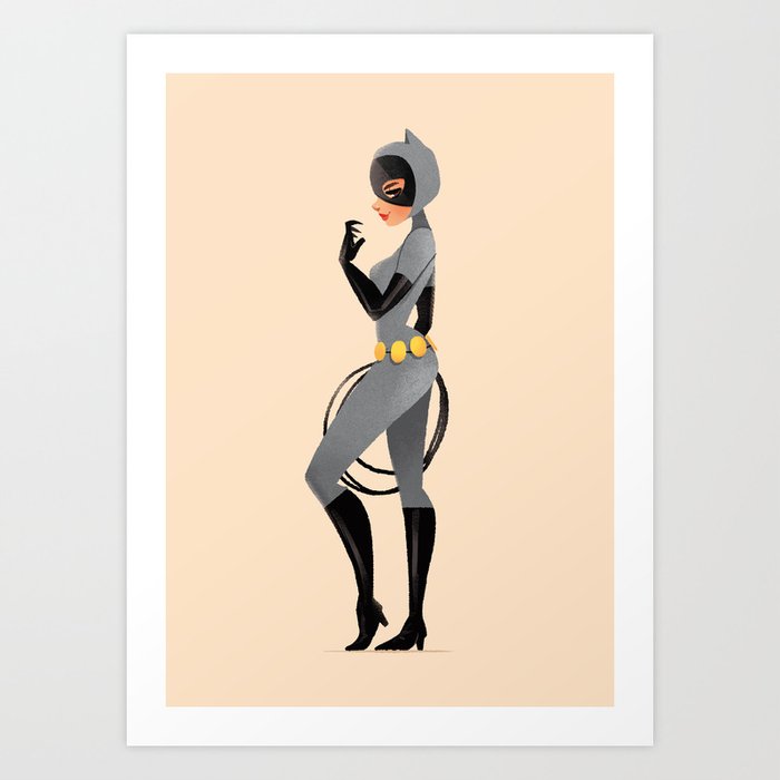 Catwoman Art Print