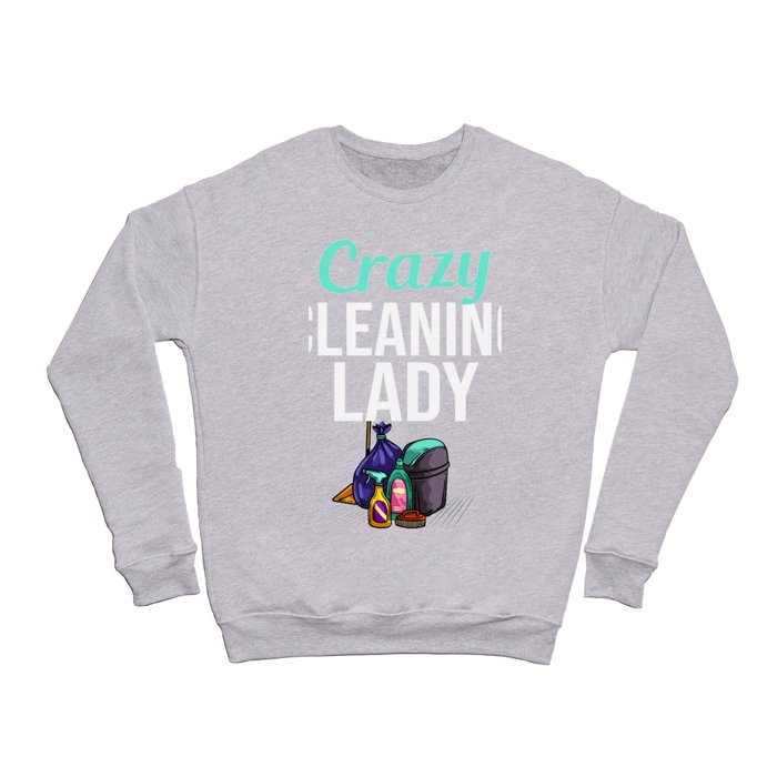 Housekeeping Cleaning Housekeeper Housewife Crewneck Sweatshirt