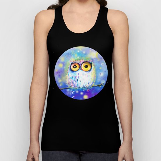 night owl Unisex Tank Top