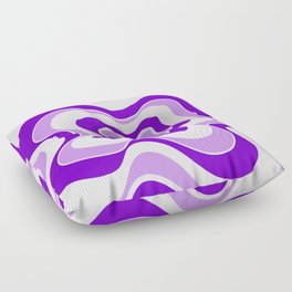 Abstract pattern - purple. Floor Pillow