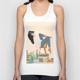 Lost in my books Tank Top