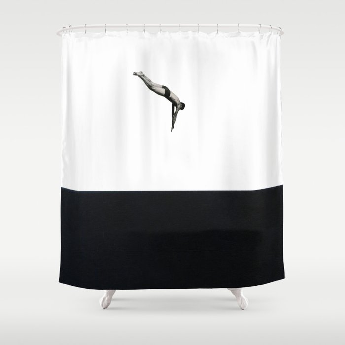 Dive Shower Curtain