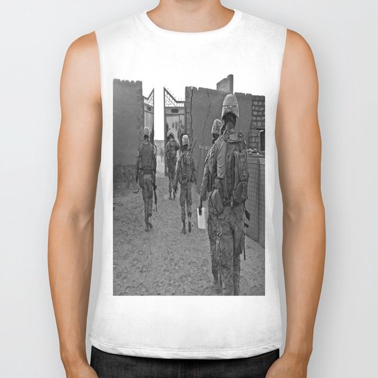 Oscar Mike (please read description for this pic) Biker Tank