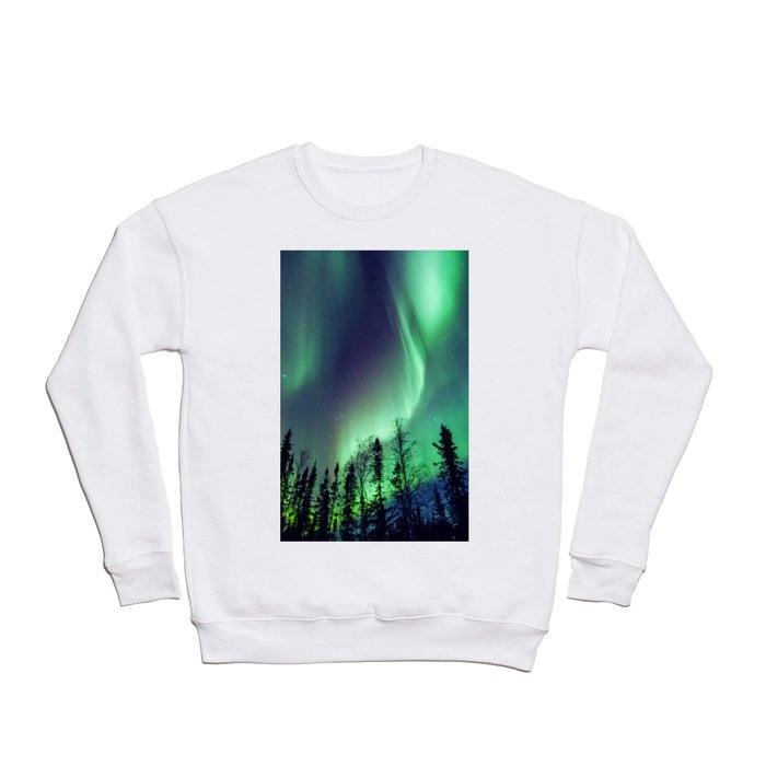 Northern Lights in Yellowknife Crewneck Sweatshirt