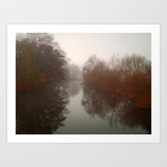The River Aire 2 Art Print