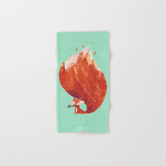 Kitsune (Fox of fire) Hand & Bath Towel