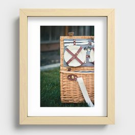 Time for a Picnic Recessed Framed Print