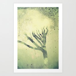 The Tree Connection - Making Room for Myself Art Print