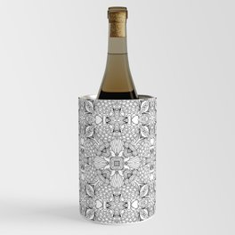Mindful Mandala Pattern Tile MAPATI 72 Wine Chiller