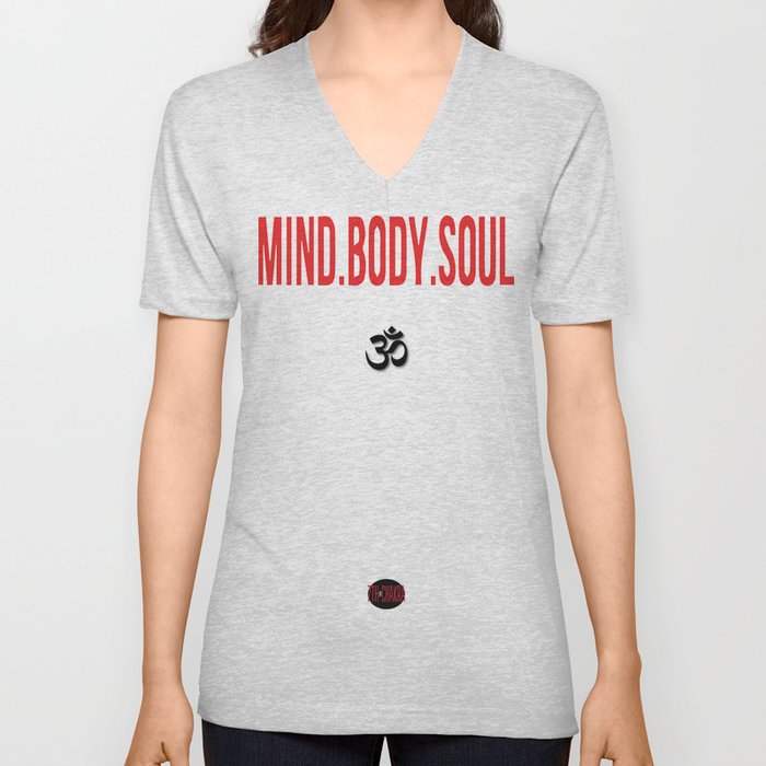 Mind.Body.Soul V Neck T Shirt