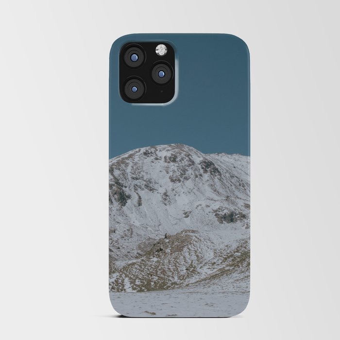 Winter Snow Mountains Landscape  iPhone Card Case