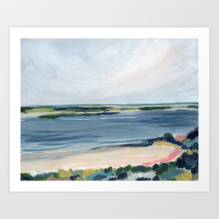 Chatham Bars, Cape Cod Art Print