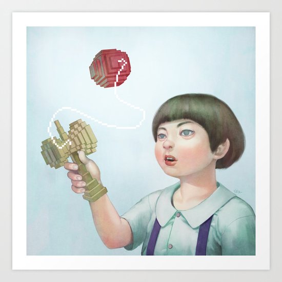 Kendama Art Print