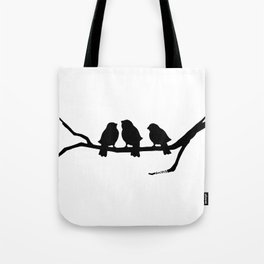 Three Little Birds Tote Bag