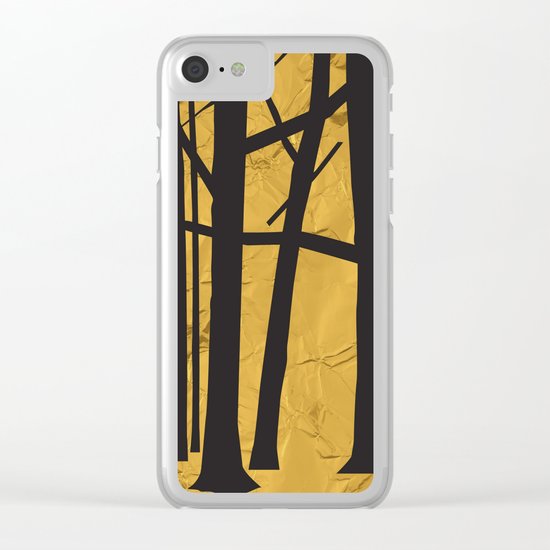 Give the trees as a gift Clear iPhone Case