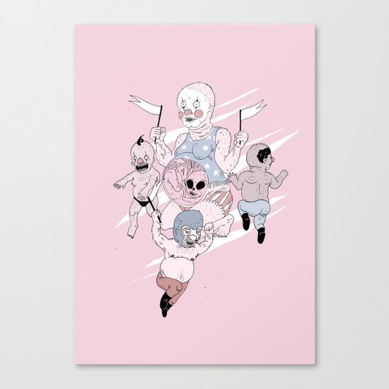 DAWN OF HUMANS Canvas Print