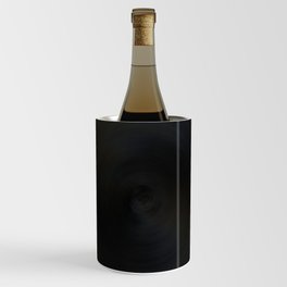 Abstract monochrome whirl Wine Chiller