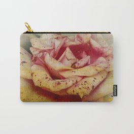 Vintage countryside spotted rose  Carry-All Pouch