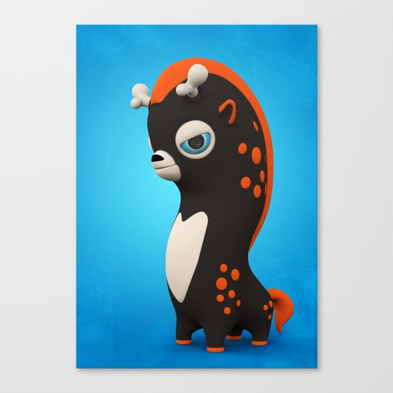 Dark Wippo Canvas Print