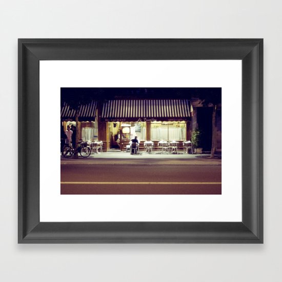 Paris by Night IV Framed Art Print