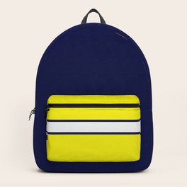 TEAM COLORS 1…Navy , yellow , white Backpack
