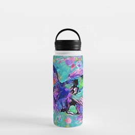 Colorful And Bright Bird Art - Wild Hummingbird Water Bottle